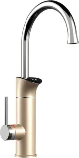Directe waterverwarmer keukenkraan goud