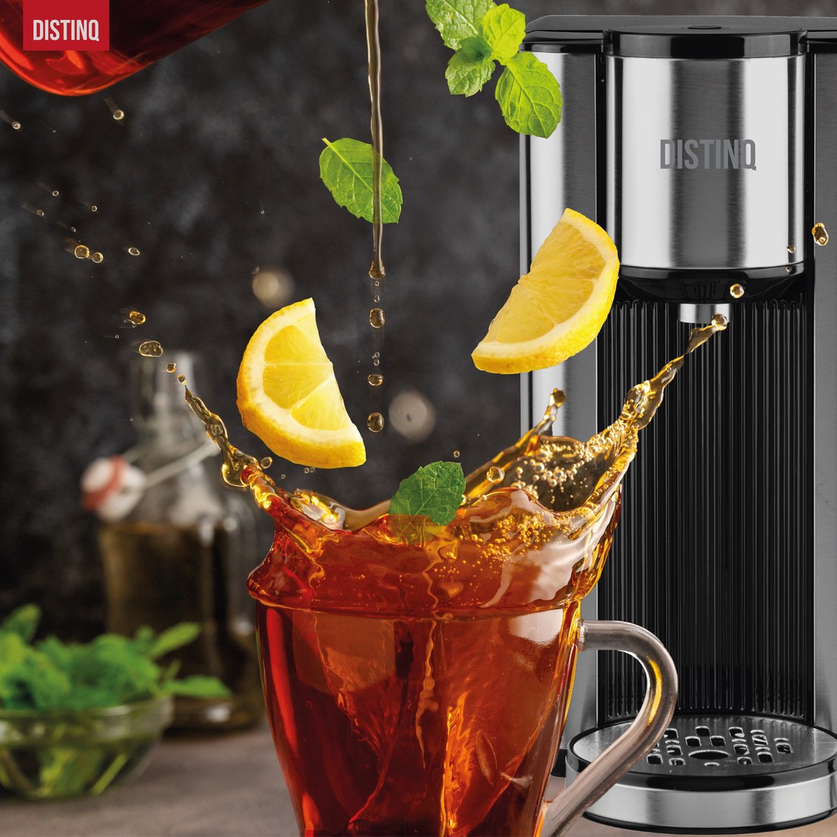 DistinQ Heetwaterdispenser 2,5L met Afneembaar Reservoir