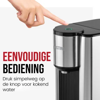 DistinQ Heetwaterdispenser 2,5L met Afneembaar Reservoir