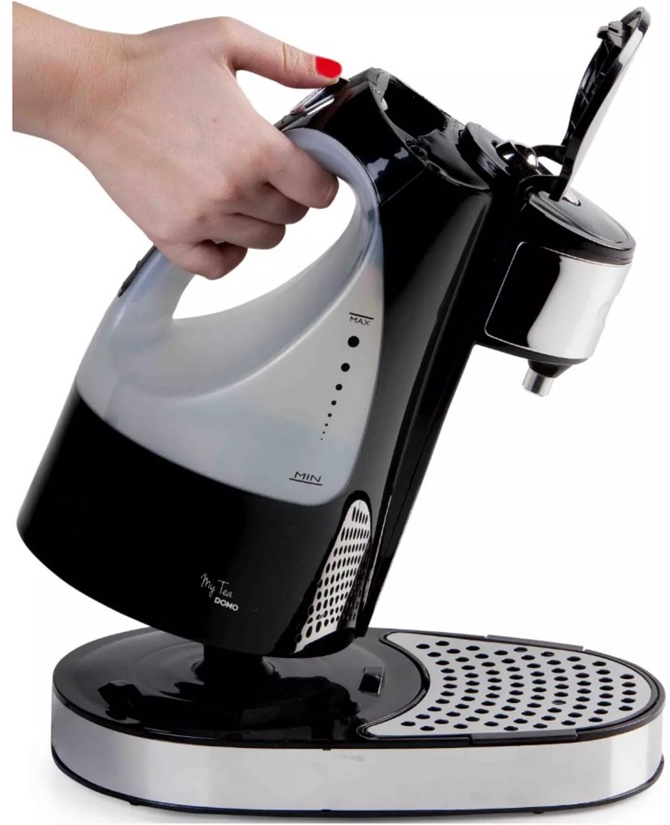 Domo DO482WK My Tea Heetwaterdispenser Zwart
