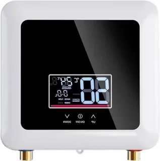 Doorstromers Elektrische Doorstroomboiler 7500W Zwart