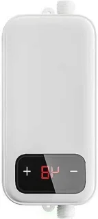 Doorstroomboiler - 16,8 cm - wit