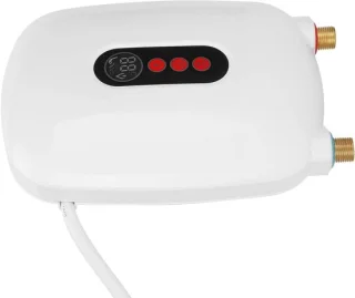 Doorstroomboiler 28 x 20,6 x 7 cm wit