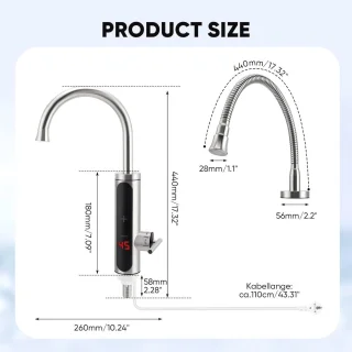 Doorstroomboiler 3000 W