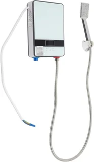 Doorstroomboiler Douche - Elektrische Boiler Mini - Direct Warm Water - Constante Temperatuur - 6500 W - Wit