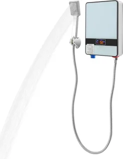 Doorstroomboiler elektrisch 186 x 57 x 277 cm wit