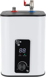 Doorstroomboiler elektrisch 8 liter wit