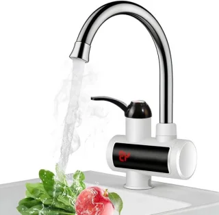 Doorstroomboiler kraan