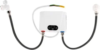 Doorstroomboiler mini boiler 55 kW wit