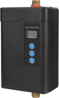 Doorstroomboiler zwart