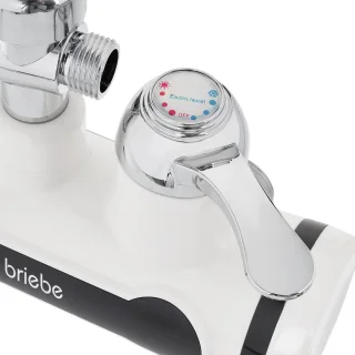 Wat vinden we goed aan de Doorstroomboilerkraan 3600W RVS/Wit