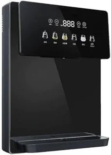 Doorstroomverwarmer 2200 watt zwart