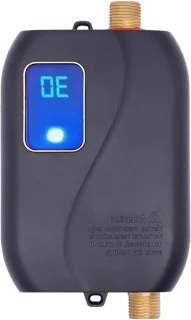 Doorstroomverwarmer 3000 watt zwart