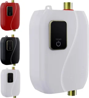 Doorstroomverwarmer 3000W wit