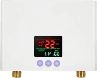 Doorstroomverwarmer badkamer