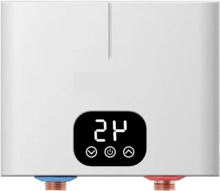 Doorstroomverwarmer badkamer - elektrische boiler - 4000W - wit