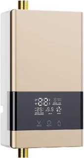 Doorstroomverwarmer badkamer - elektrische boiler keuken - goud