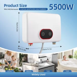 Wat vinden we goed aan de Doorstroomverwarmer Douche - Elektrisch