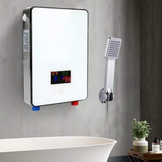 Doorstroomverwarmer elektrisch 6500W wit