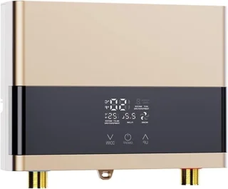 Doorstroomverwarmer elektrisch goud