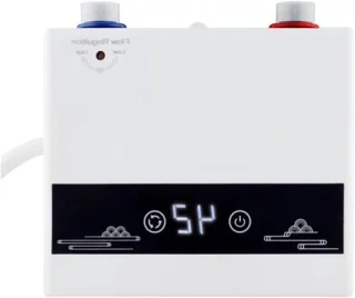 Doorstroomverwarmer elektrisch wit