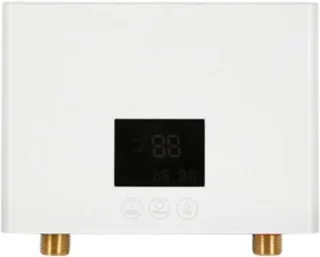 Doorstroomverwarmer elektrische boiler 210 x 150 mm wit