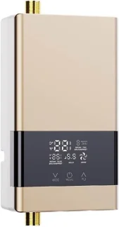 Doorstroomverwarmer elektrische boiler goud