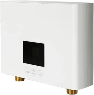 Doorstroomverwarmer elektrische boiler wit