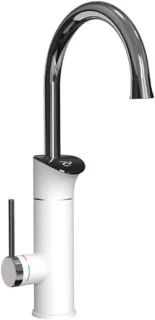 Doorstroomverwarmer keuken kraan goud