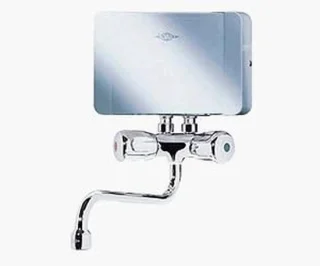Doorstroomverwarmer Klein - Zilver