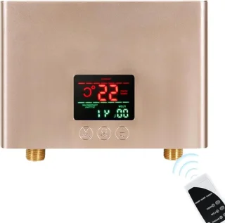 Doorstroomverwarmer kleine boiler 3000w goud
