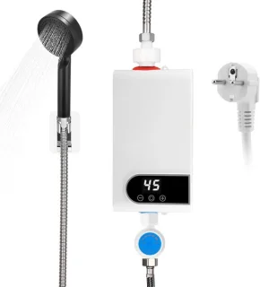 Doorstroomverwarmer mini waterkoker