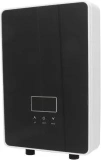 Doorstroomverwarmer ondergootsteen wit