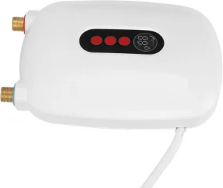 Doorstroomverwarmer Wit 9,1 x 4,7 cm