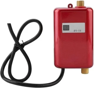 Doorstroomwaterverwarmer elektrisch 3800W rosso