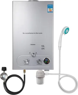 Krachtige draagbare LPG-doorstroomboiler: direct warm water, waar u ook bent