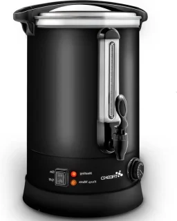 Drankautomaat warmhoudketel 30 liter zwart