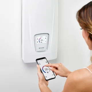DSX Touch Elektronische Doorstroomverwarmer 18-27 kW