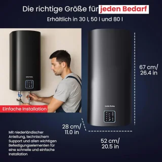 Dual 30 L Elektrische Boiler
