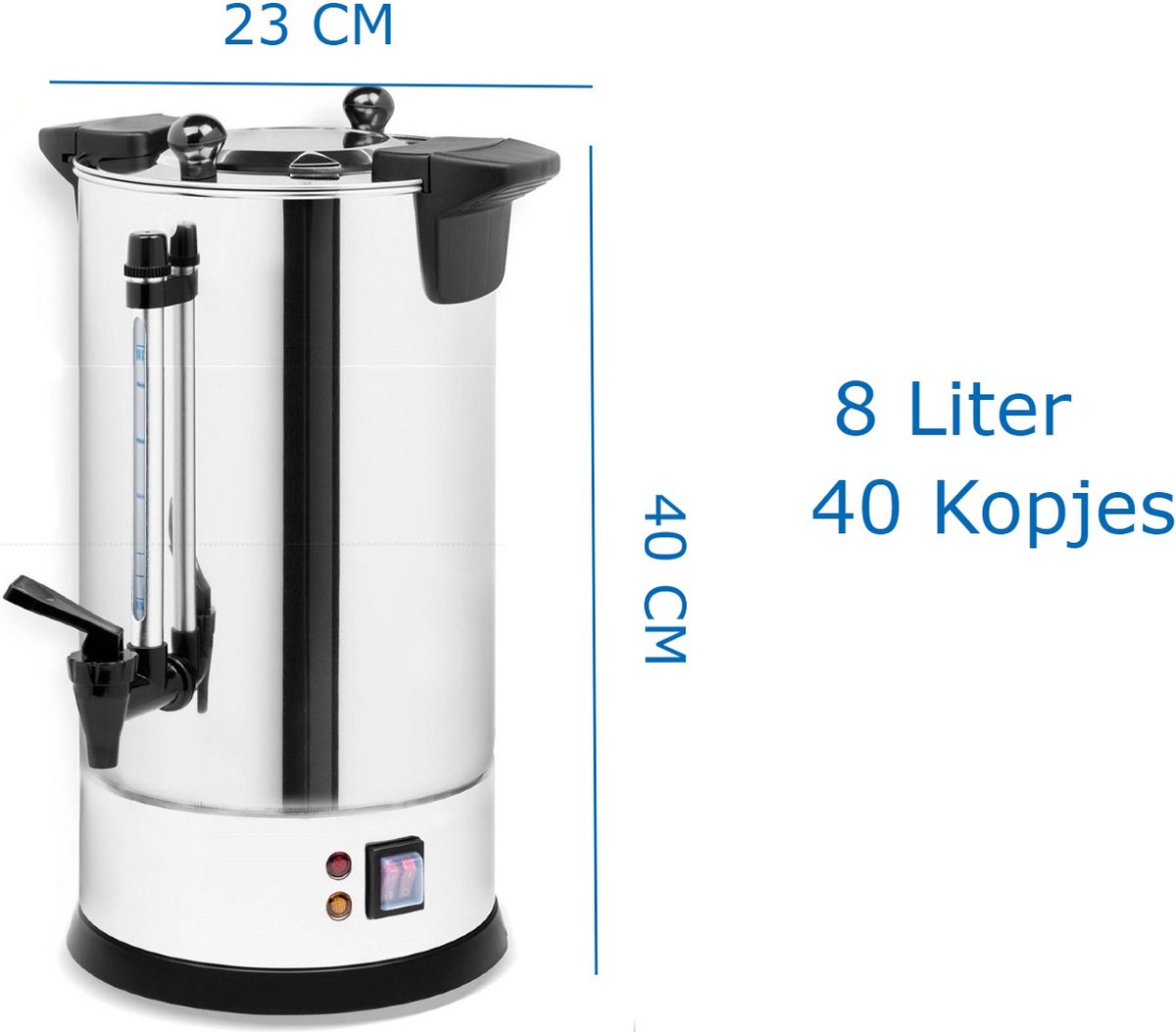 Electro Hanan Heetwaterdispenser 8L RVS