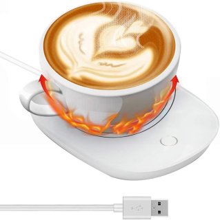 De Elektrische Bekerwarmer Bureau - Wit in één oogopslag