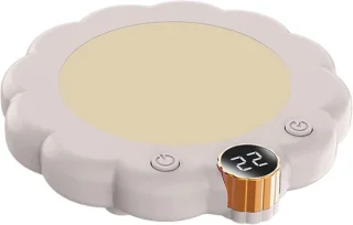 Elektrische bekerwarmer wit