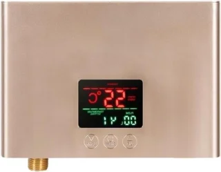 Elektrische boiler 210x150x55 mm rose gold