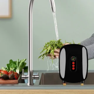 Elektrische boiler 265 cm - Zwart