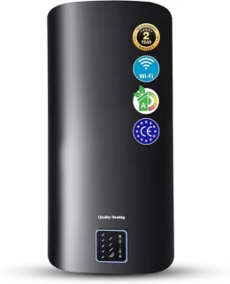 Elektrische boiler met wifi en digitale display, 50 liter