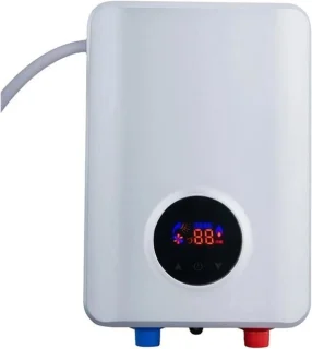 Elektrische boiler - mini-doorstroomverwarmer - wit