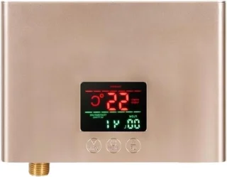 Elektrische boiler tankloos rose gold