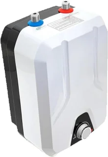 Elektrische doorstromer 8 liter wit