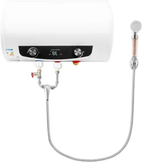 Elektrische doorstroomboiler 35 liter wit