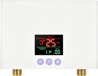 Elektrische doorstroomboiler 5000 w zwart